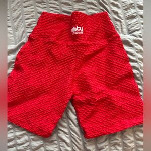 Booty by Brabants Red Athletic Shorts